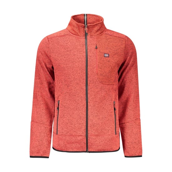 Sudadera para hombres Norway 1963 Rosso de poliéster - Image 1
