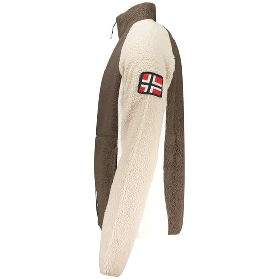 Sudadera para hombre de poliéster Marrone Norway 1963 - Image 3