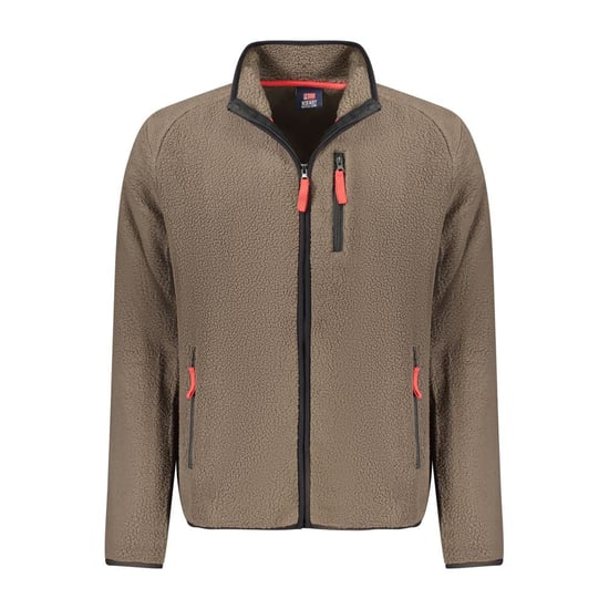Sudadera de hombre de poliéster Marrone Noruega 1963 - Image 1