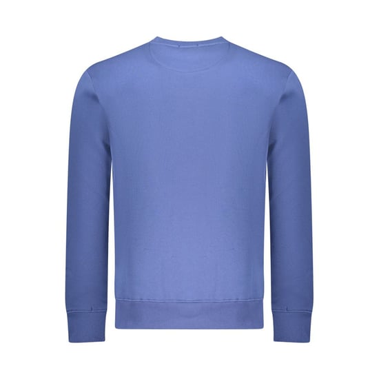 Sudadera de algodón azul para hombres Coveri Moving - Image 2