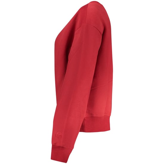 Sudadera de algodón roja para mujer North Sails - Image 3