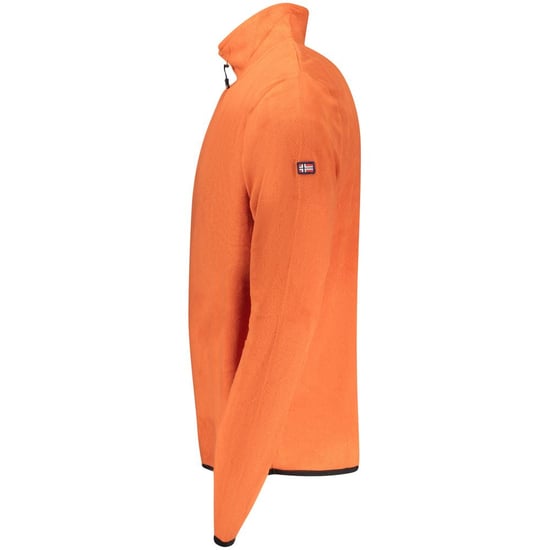 Noruega 1963 Sudadera de Hombres de Poliéster Naranja - Image 3