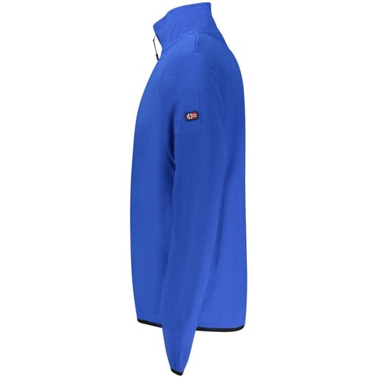 Sudadera de poliéster azul para hombre Noruega 1963 - Image 3