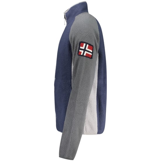 Sudadera para hombre de poliéster azul Noruega 1963 - Image 2