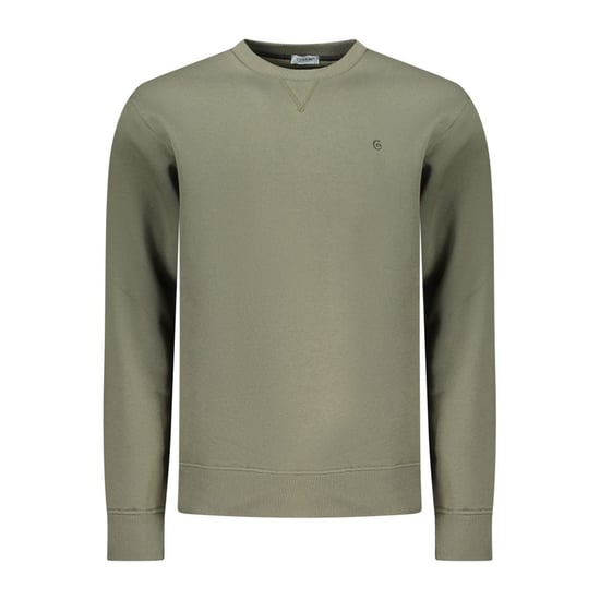 Sudadera de Algodón Verde para Hombres Coveri Moving - Image 1