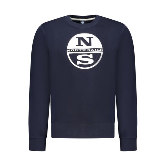 Sudadera de algodón azul para hombres North Sails - Image 1