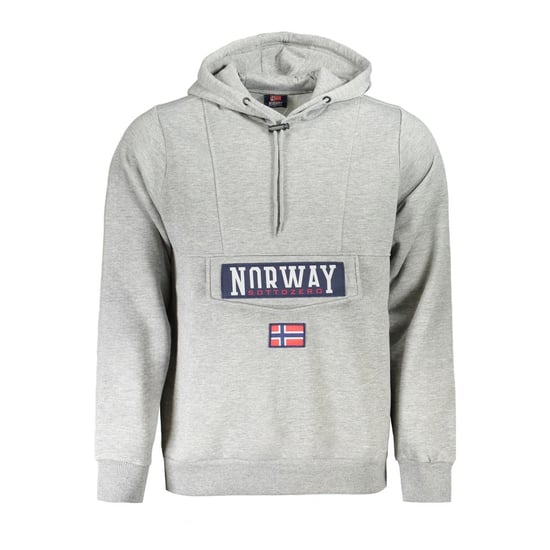 Sudadera con capucha Grigio de algodón para hombre Noruega 1963 - Image 1