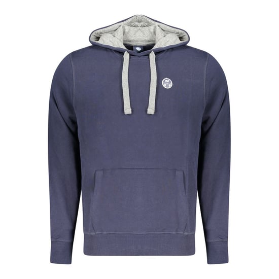 Sudadera con capucha para hombre North Sails azul de algodón - Image 1