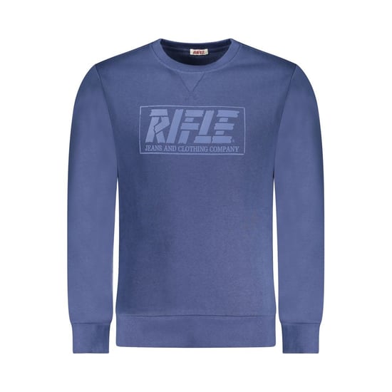 Sudadera para hombre de algodón azul Rifle - Image 1