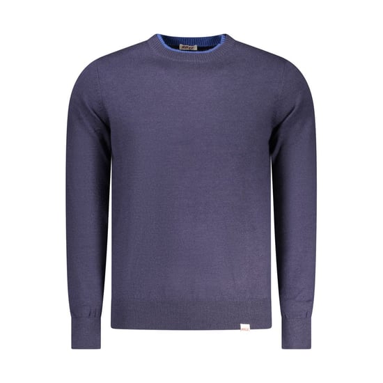 Suéter para hombre de poliéster azul Rifle - Image 1