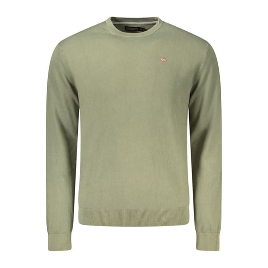 Suéter de algodón verde Napapijri para hombres - Image 1