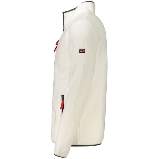 Sudadera para hombres en poliéster blanco Noruega 1963 - Image 3