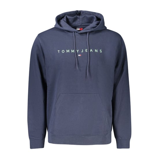 Sudadera con capucha de algodón azul para hombres Tommy Hilfiger - Image 1