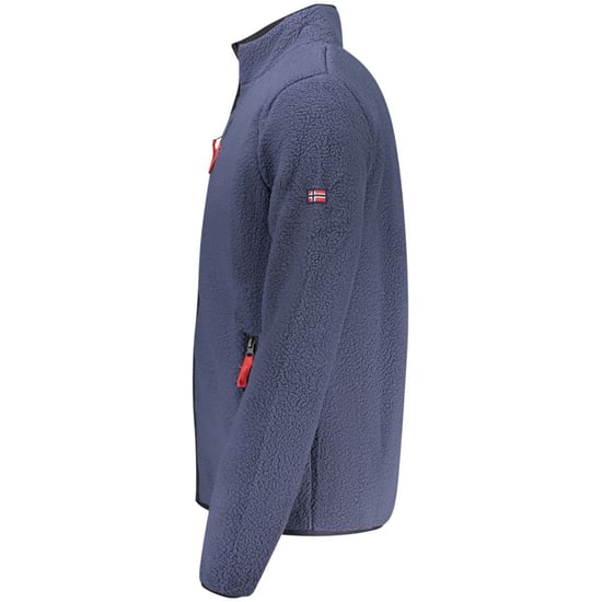 Sudadera azul de poliéster para hombres Norway 1963 - Image 3