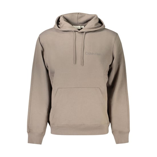 Sudadera de algodón para hombres Calvin Klein Marrón - Image 1