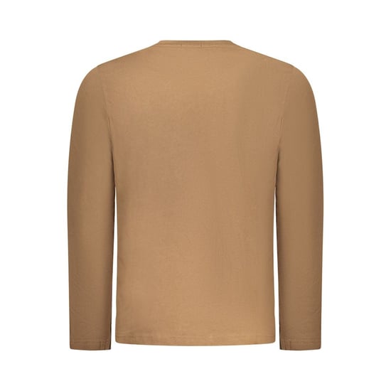 Camiseta de Algodón para Hombre Coveri Moving Marrón - Image 2