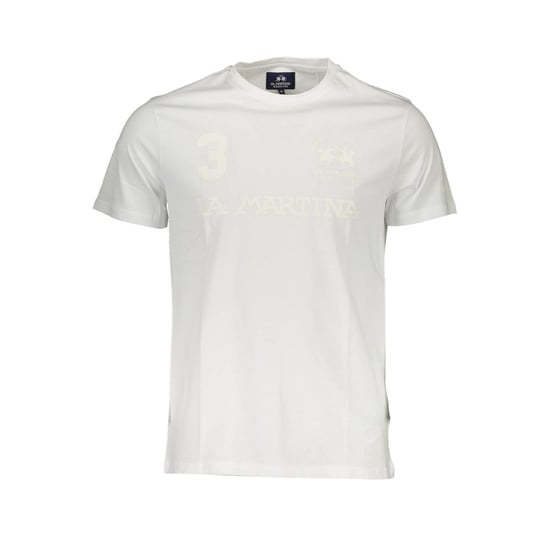 La Martina Bianco Camiseta de Algodón para Hombre - Image 1