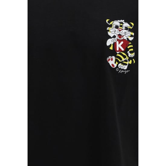 Camiseta de algodón negra Kenzo - Image 3