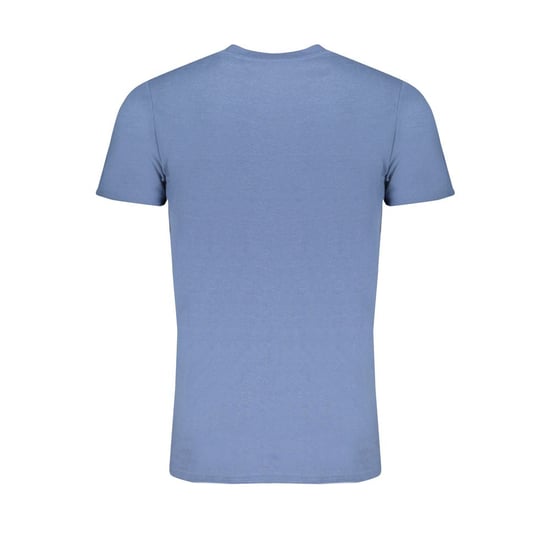 Camiseta de Hombre de Algodón Azul Noruega 1963 - Image 2