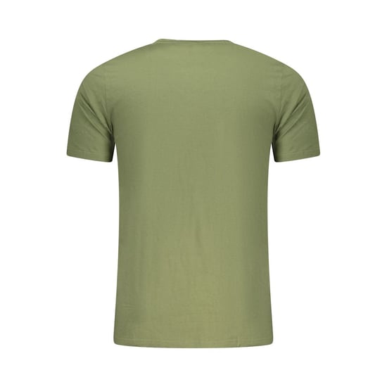 Camiseta de algodón verde para hombre Aeronautica Militare - Image 2