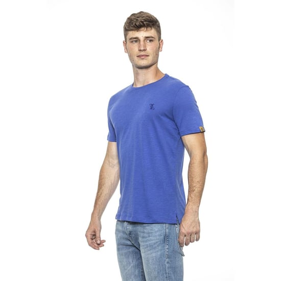 Camiseta de Algodón Azul Claro Billionaire Italian Couture - Image 2