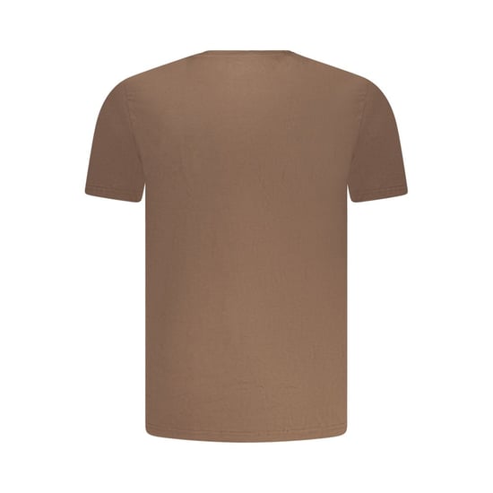 Camiseta de algodón para hombre Aeronautica Militare Marrone - Image 2