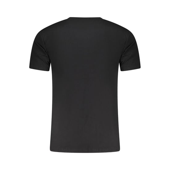 Camiseta de algodón negra para hombre Aeronautica Militare - Image 2