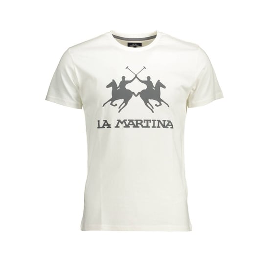La Martina Bianco Camiseta de Algodón para Hombre - Image 1