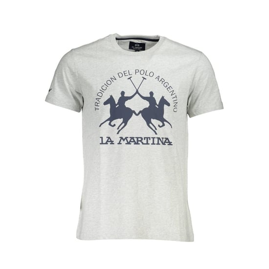 La Martina Camiseta de Algodón Grigia para Hombre - Image 1