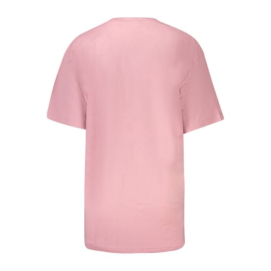Camiseta de algodón rosa para mujeres Vans - Image 2
