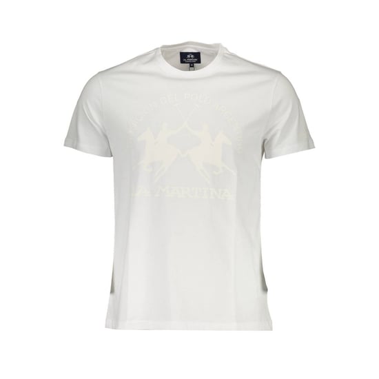 La Martina Bianco Camiseta de Algodón para Hombre - Image 1