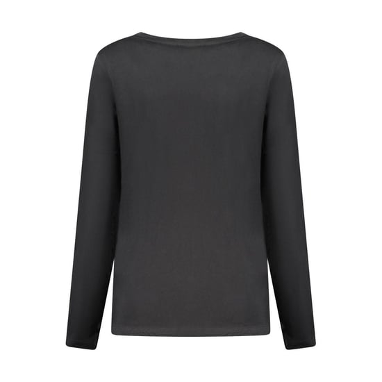 Camiseta de algodón negra para mujer Freddy - Image 2