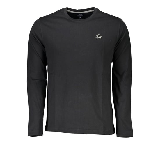 Camiseta de Hombre de Algodón Negra La Martina - Image 1