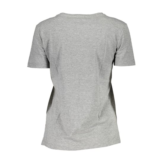 Camiseta de mujer de algodón gris Guess Jeans - Image 2