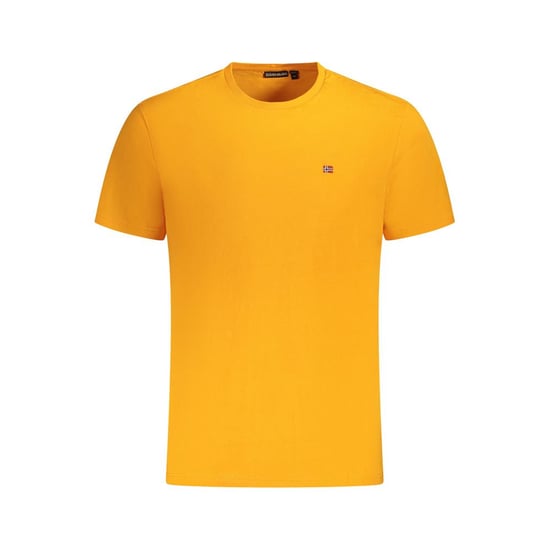 Camiseta de algodón para hombres Napapijri Arancione - Image 1
