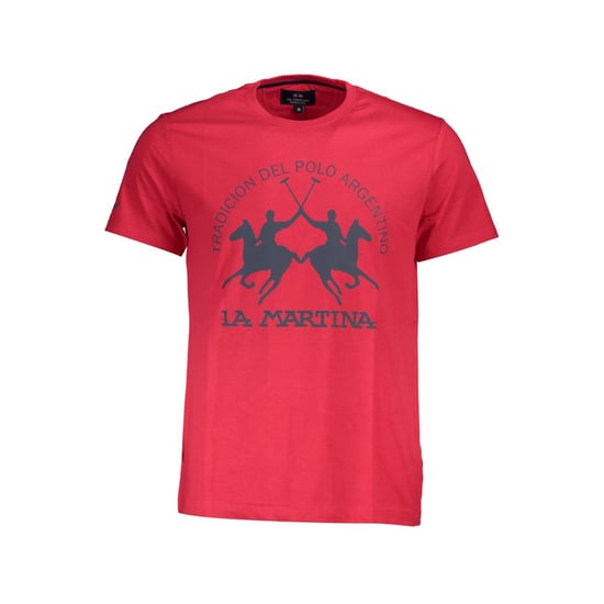 La Martina Camiseta de Algodón Roja para Hombre - Image 1