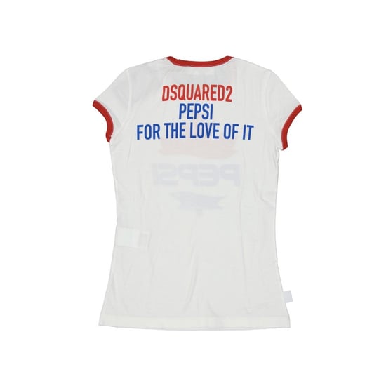 Camiseta de Algodón Blanca Dsquared² - Image 2