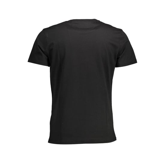 Camiseta de algodón negra para hombres La Martina - Image 2