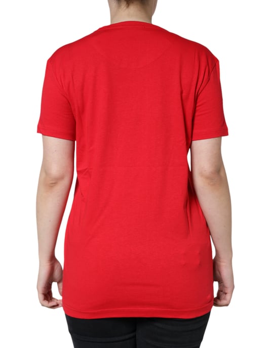Camisa de algodón roja Dolce Gabbana Tsh86519 - Image 3