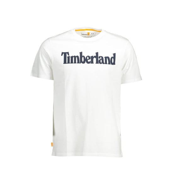 Camiseta de Hombre Timberland Bianco de Algodón Orgánico - Image 1