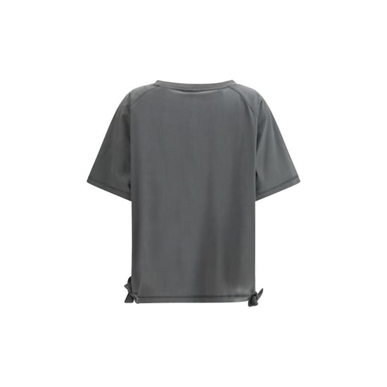 Ganni Camiseta de Algodón Gris - Image 2