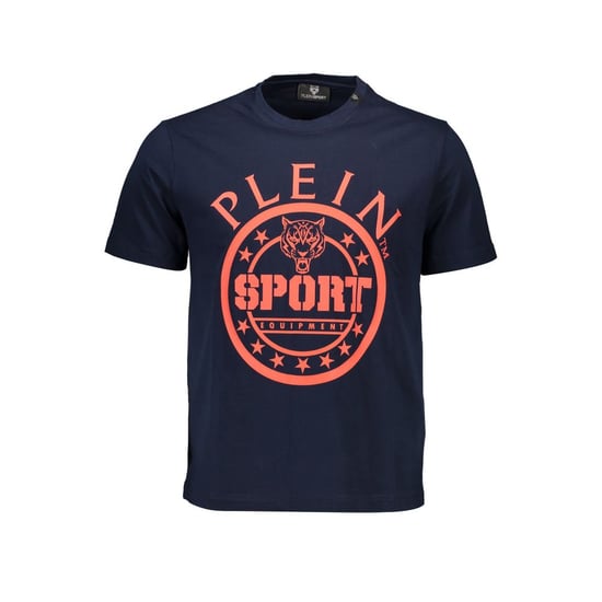 Camiseta de algodón azul para hombre Plein Sport - Image 1