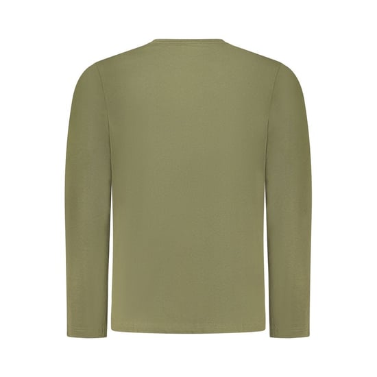 Camiseta de Algodón Verde para Hombre Coveri Moving - Image 2