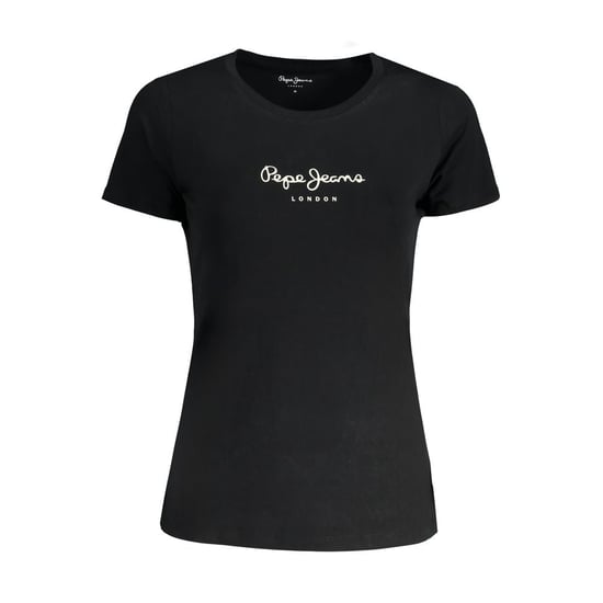 Camiseta de mujer de algodón negra Pepe Jeans - Image 1