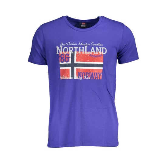 Camiseta de Hombre de Algodón Azul Norway 1963 - Image 1