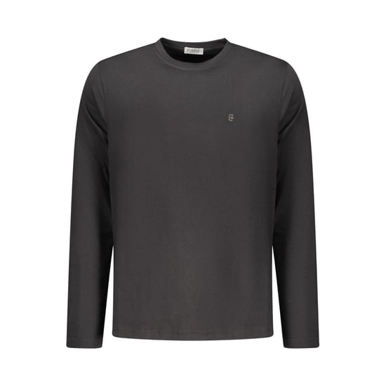 Camiseta de algodón negra para hombre Coveri Moving - Image 1