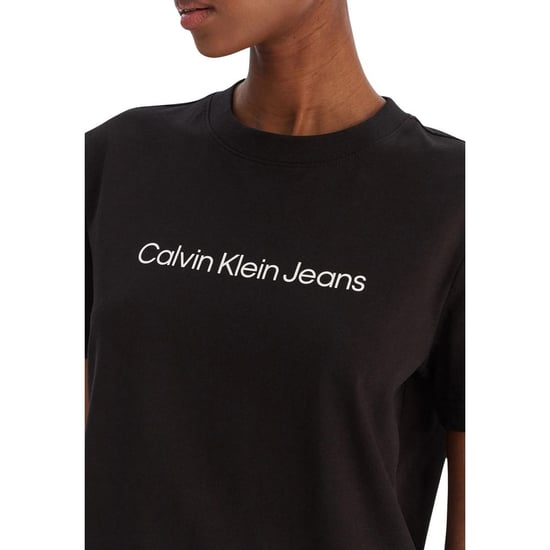 Camiseta de Algodón Negra Calvin Klein Jeans - Image 4