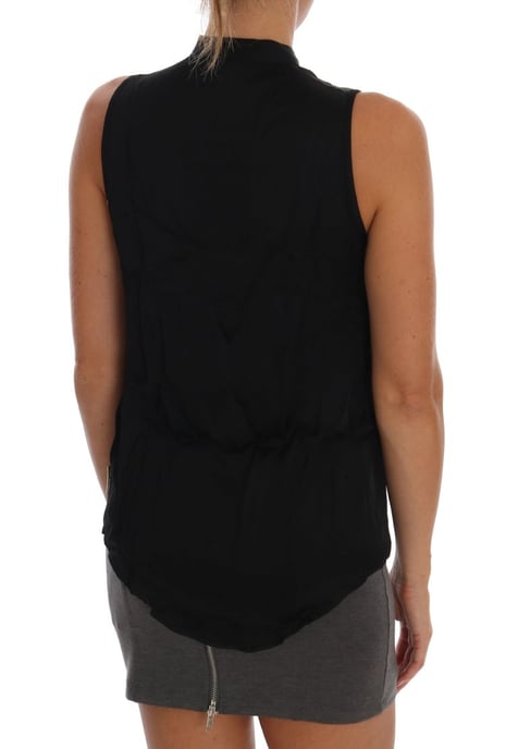 Blusa sin mangas con cuello mandarín - Image 4