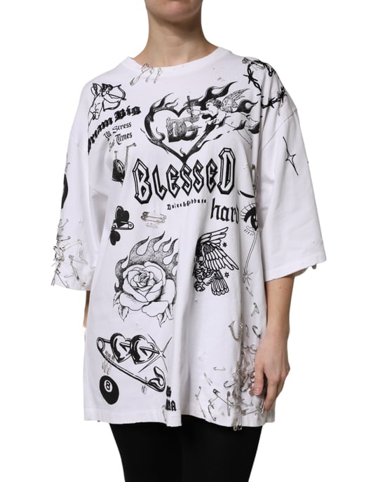 Camiseta Gráfica de Alfiler de Seguridad - Image 1