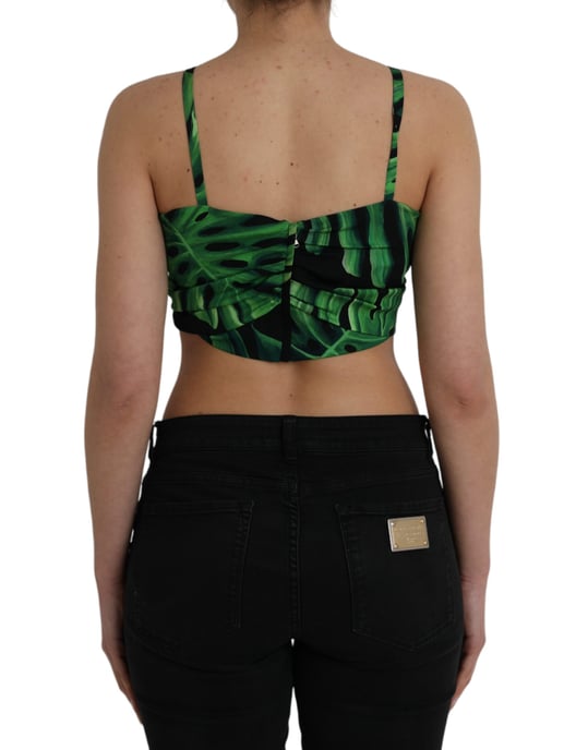 Top con estampado de hojas tropicales Dolce Gabbana - Image 3